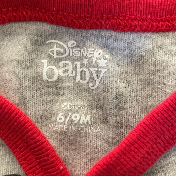 Used | Disney Baby footie onesie | size 6-9 months | Mickey Mouse - Picture 2 of 2